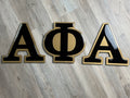 Custom 10.5 Inch Greek Letters
