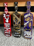 22" Hand-Painted & Handcrafted Greek Paddle