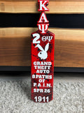 Custom 22" Kappa Alpha Psi Paddle