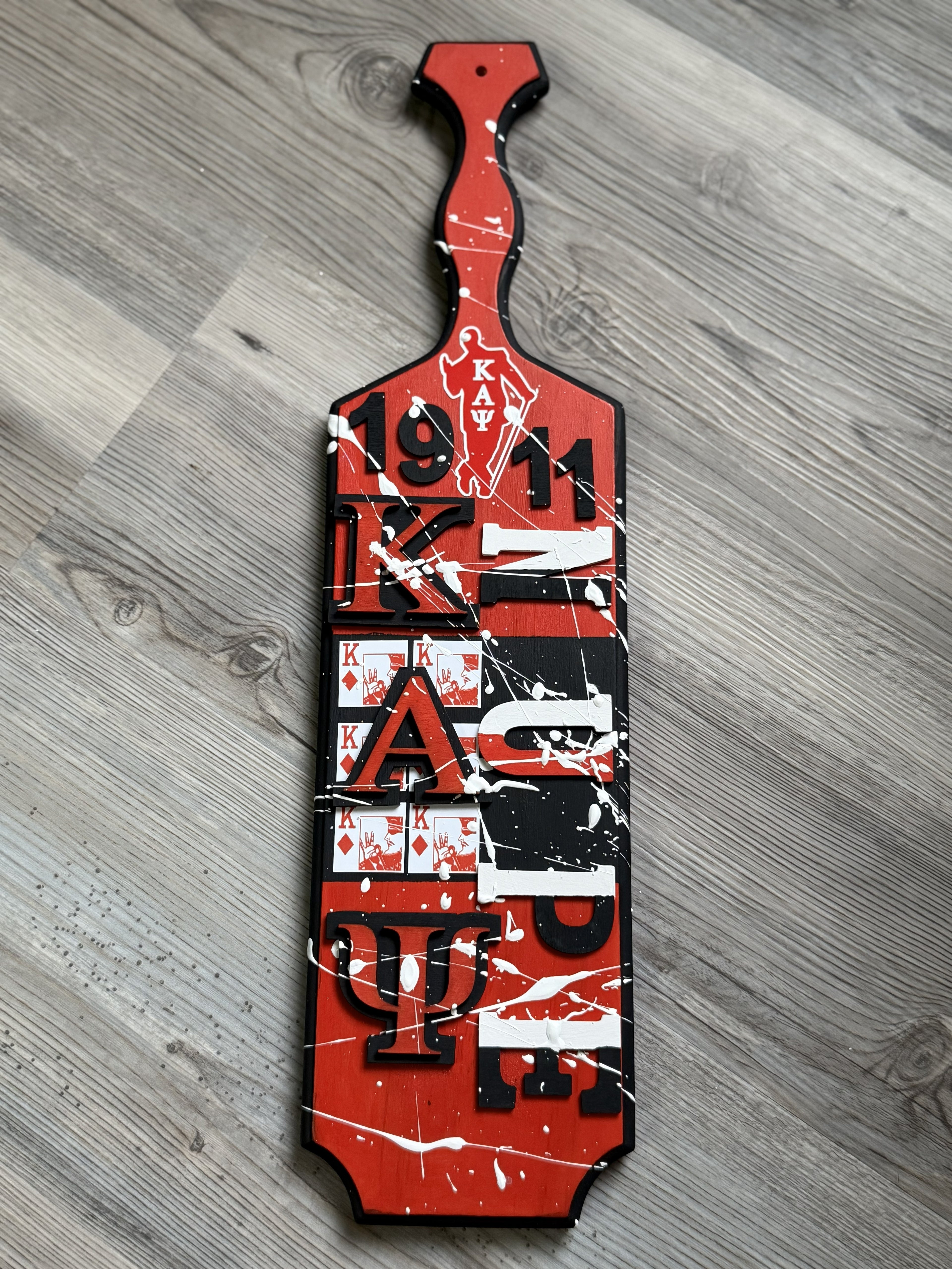 Kappa Alpha Psi Custom Greek Paddle