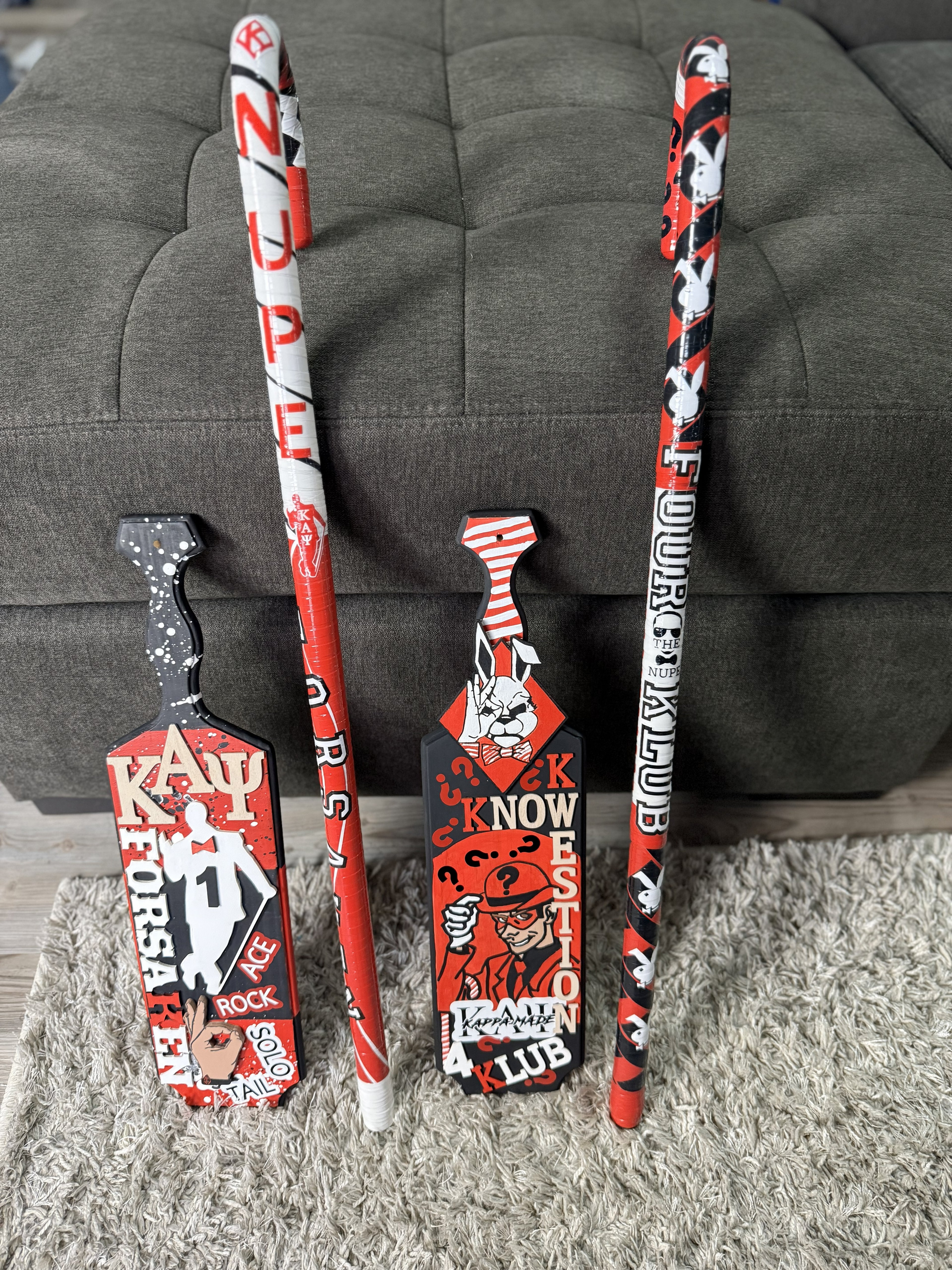 Handmade Kappa Alpha Psi Cane
