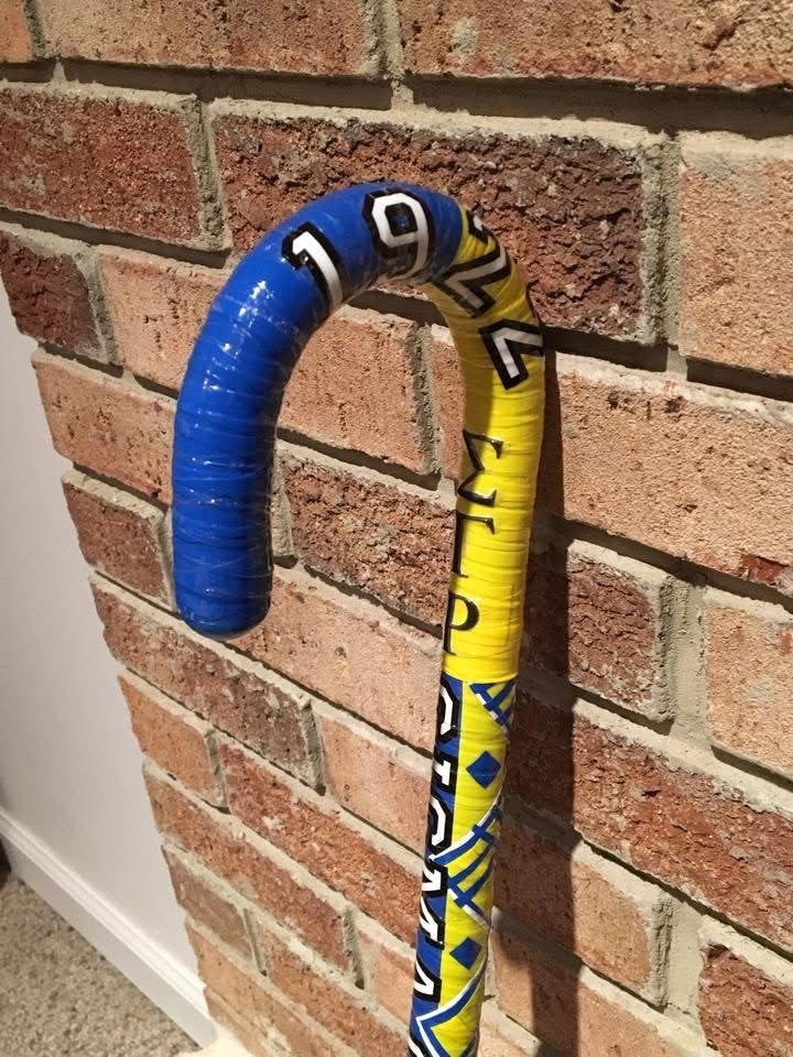 Handmade Sigma Gamma Rho Cane