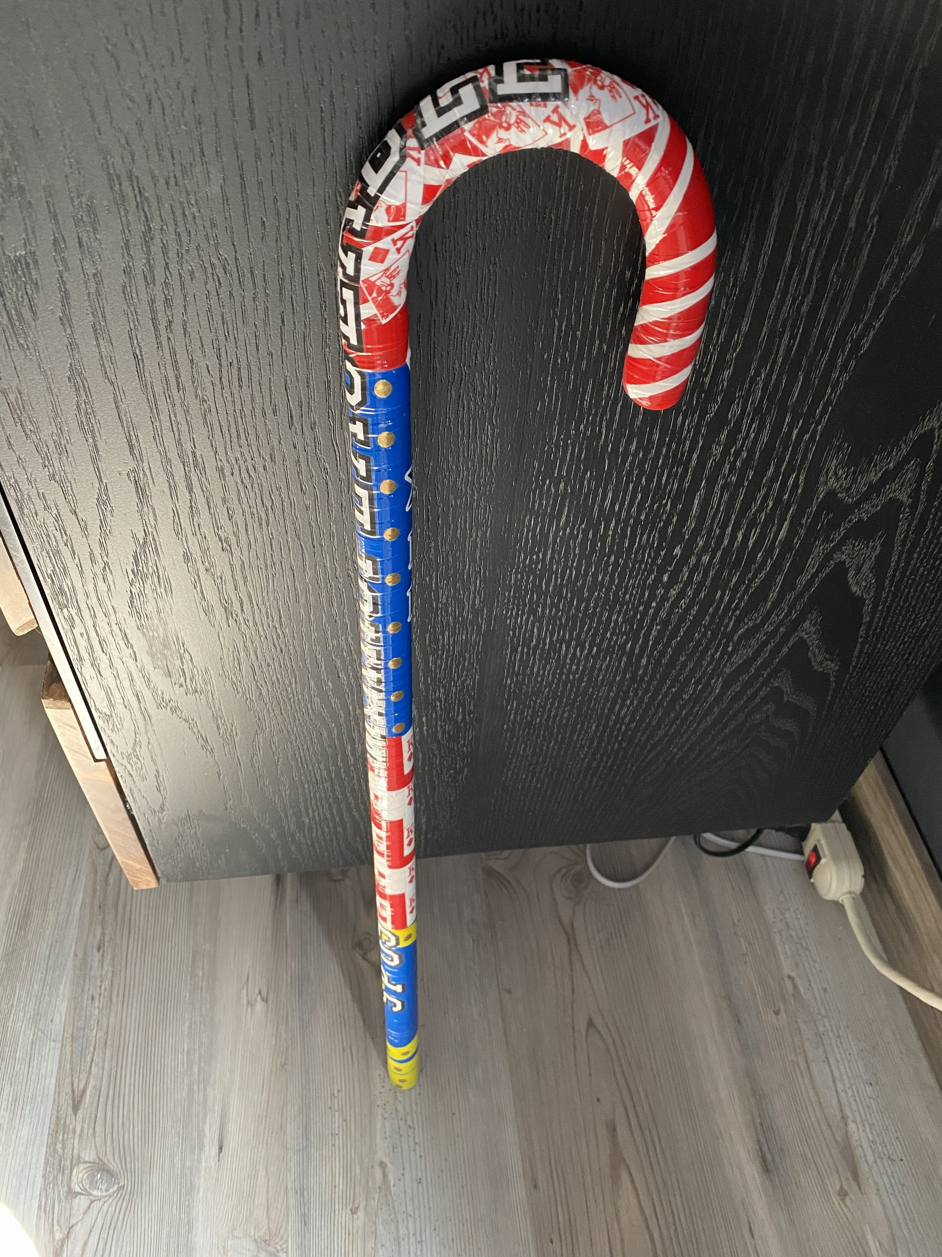 Handmade Sigma Gamma Rho Cane
