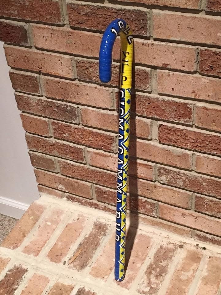 Handmade Sigma Gamma Rho Cane