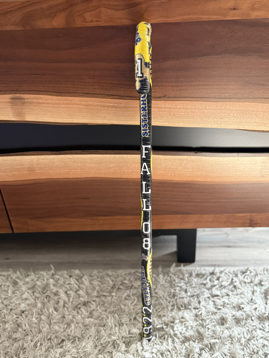 Handmade Sigma Gamma Rho Cane